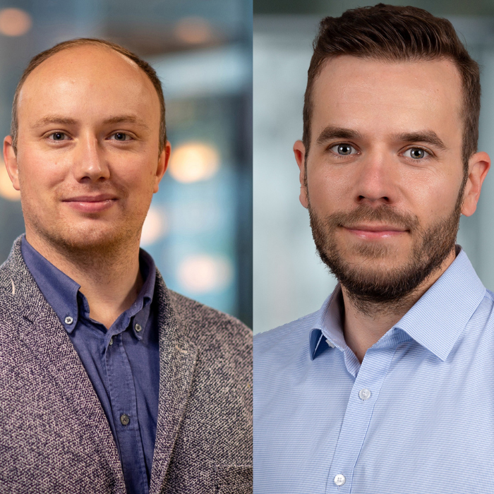 Two potraits of white men